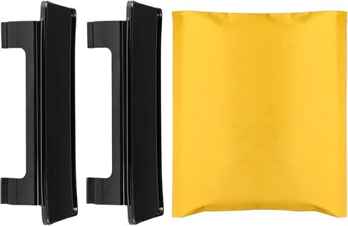 أغطية كهرمانية للضوء مكعب مقاس 3 بوصات، أغطية أغطية LED صفراء أغطية إضاءة مربعة أغطية واقية من شريط الضوء من البولي كربونات أغطية عدسات LED مكعبة مصابيح الضباب in Kuwait