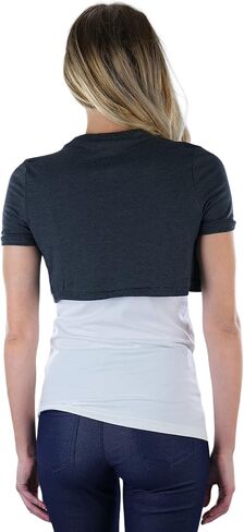 ToBeInStyle Women’s Short Sleeve Stylishly Versitile Bolero Sweater in Saudi Arabia