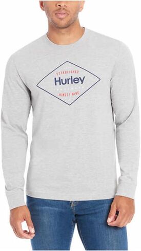 Hurley Men's Everyday Washed Long Sleeve T-Shirt in Saudi Arabia