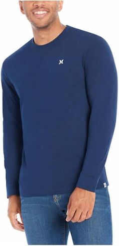 Hurley Men's Everyday Washed Long Sleeve T-Shirt in Saudi Arabia