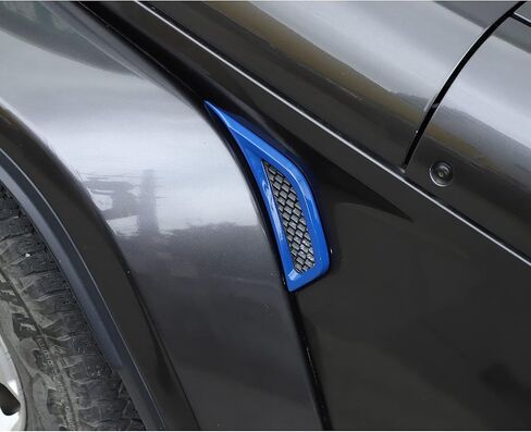 Voodonala for Jeep JL Side Air Conditioning Vent Outlet Decoration Trim for 2018-2022 Jeep Wrangler JL JLU Gladiator JT Trunk, Bright Silver in Saudi Arabia