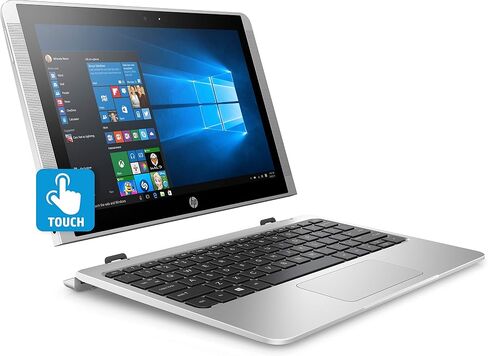 HP 10-P018WM Detachable Laptop, 10.1 IPS Touch Display, Windows 10 Home, Intel Atom X5-Z8350 Processor, 4GB Memory, 64GB eMMC Storage, 802.11 Wirless AC, Active Pen in Saudi Arabia