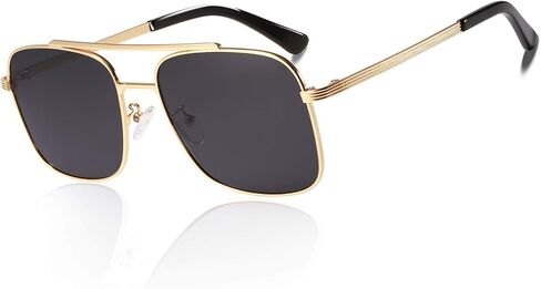 Lightweight Square Polarized Sunglasses for Mens UV400 Protection in Saudi Arabia
