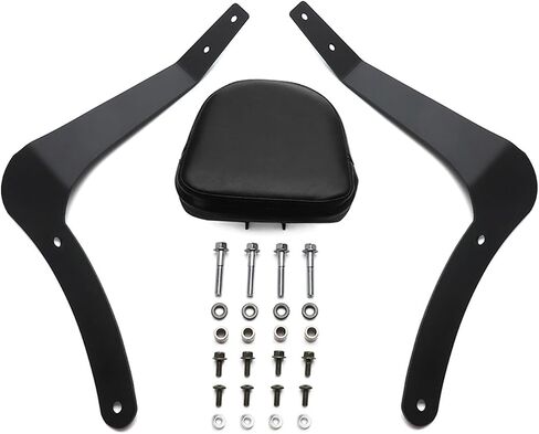 Sissy Bars Fit for Victory Octane 2016 2017, Black Passenger Back Seat Cushion Rest Backrest in Saudi Arabia