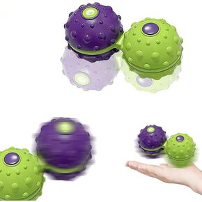 Easter Basket Stuffers, Fingertip Spinning Balls, Adult Stress Relief Toys, Helps Distract Autistic, Anxiety Sufferers,Easter Fillers Easter Gifts for Boys and Girls
