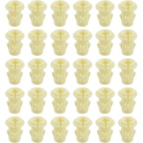 30pcs Fog Light Grommet Nut 11570830 Compatible with Cadillac Escalade, Chevy Avalanche, Camaro, Colorado, Silverado Tahoe GMC Canyon, Denali, Sierra & Yukon