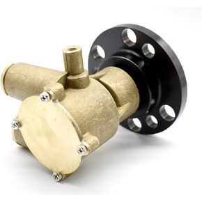 New aftermarket crankshaft mounted impeller raw water pump compatible with many brands such as Marine Power, Indmar, PCM and Volvo Penta, OMC V8 5.0l 5.7l 8.2l 7.4l 350 engines.