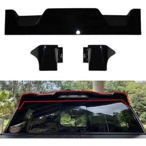 Matt Black Spoiler Wing Splitter Compatible for 2013-2018 Dodge Ram 1500 Truck Cab