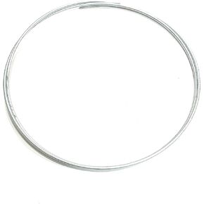 The Stop Shop 8 Foot Roll of Zinc Plated 1/4 Inch O.D. Brake or Fuel Line Tubing Coil