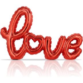 Small Light Pink Love Signs Letters for Home Decor - Sweet Love Signs Art Sculpture Tabletop Decorations for Valentines Day Table Decorations and Anniversary&Wedding Engagement Party Gift for Couples