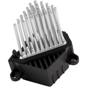 AC Heater Blower Motor Resistor Fit for BMW E39 E46 E53 E83 323i 325i 328i 330i 525i 528i 530i M3 X3 X5 Replace# 64116923204 64116929540
