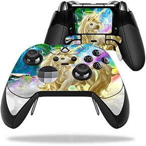 MightySkins Skin Compatible with Microsoft Xbox One Elite Wireless Controller case wrap Cover Sticker Skins Unicorn