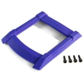 Traxxas 8917X Skid Plate, Roof Body, Blue/ 3x12mm Cs (4)