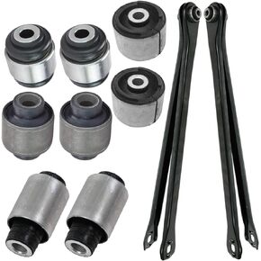 Upper Lower Wishbone & Trailing Arm Bushing Kit Rear Inner Outer for BMW