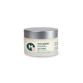 NOURISH Body Butter, Pregnancy Belly and Postpartum Skin Care, Natural Stretch Mark Cream with Shea & Cocoa Butter, Vegan, Clean & Cruelty-free, 3.4 oz
