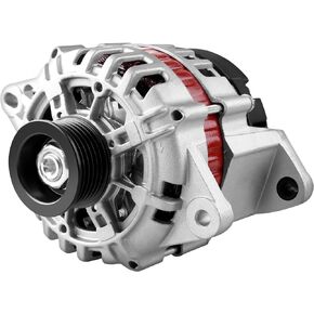 8483 Alternator Compatible for Chevrolet Aveo 2004-2008 for Chevrolet Aveo5 2006-2008 1.6L L4 for Pontiac Wave 2004-2008 for Suzuki Swift+, Replace 96954113 400-12215