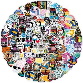 100 Pack Softball Stickers for Helmets，Waterproof Vinyl Decals for Water Bottles，Cool Sticker for Laptop，Luggage，Cup，Computer，Phone Case， Skateboard，Guitar，Decor for Party Favors Supplies