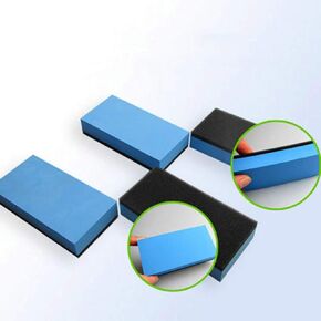 10Pcs Car Ceramic Coating Sponge,Ceramic Coating Applicator Glass Nano Wax Coat Applicator Pads