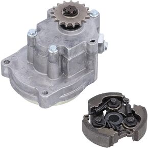 Aramox Clutch Gear Box, Clutch + 17T Clutch Gear Box Kit Fit for 43cc/49cc Mini PIT Dirt Pocket Bike Mini Quad ATV T8F CHAIN