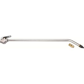 Tru-Flate 18-217 Safety Blowgun w/2' Angle End Extension and Oil Resistant Soft Rubber Tip