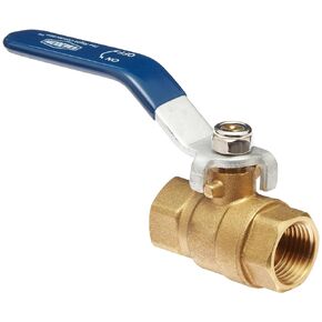 Dixon Valve & Coupling FBVG75 Brass Ball Valve, 3/4" NPT Female