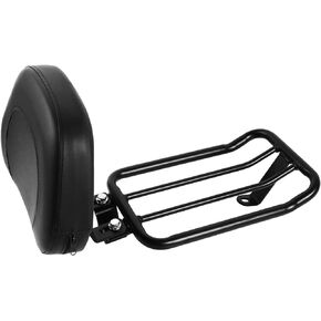 مسند الظهر سيسي بار متوافق مع كاواساكي فولكان S 650 VN EN VN650 2015-2023 رف أمتعة خلفي للدراجة النارية من الفولاذ الأسود in Kuwait