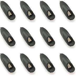 12pcs Bike Line Pipe Clamp Bike Grommets Brake Shifter Line Single Hole Housing Fixed Device Frame Embedded Brake Shifter Line Pipe Cable Tube Buckle Over The Line Card