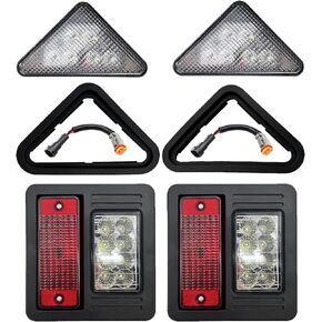 LED Light Work Lamp 12V Rear LED Headlight Compatible With Bobcat 751 753 763 773 863 864 873 883 963 A220 A300 S130 S150 S160 S175 S185 S205 S220 S250 S300 S330 T140 T180 T190 T200 T250
