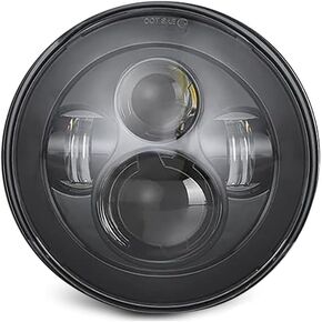 SUNPIE 7 inch Black Head light Compatible with H_arley Street Glide, Compatible with Tri Glide, Compatible with Electra Glide, Compatible with Road King