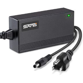 54.6V 2A Charger for 48V eBike Battery Compatible with Lectric XP 1.0/2.0/3.0,Lectric XPremium, Eahora X5, Himiway Cruiser, Ride1Up Core-5, Input Voltage AC120V 2.1mm DC Plug Power Adapter