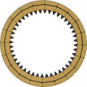 Genuine Honda 22546-PAX-003 Clutch Disc Plate