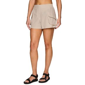 Avalanche Women's Cargo-Style Hiking Short, Quick Drying Woven Fashion Shorts with Pockets, Flat Front Waistband