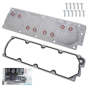LS Valley Cover Gen 4 with Gasket Bolts 12598832 12610141 Replacement for 2007-2013 LS2 LS3 LS7 Non AFM DOD Silverado Sierra