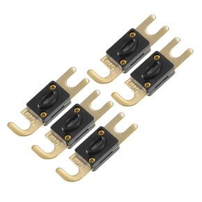ANS Fuses 60A / Audio CD AFS Fuse Bolt on Fuse for Car Motorcycle Boat/Durable Brass / 5 Pcs
