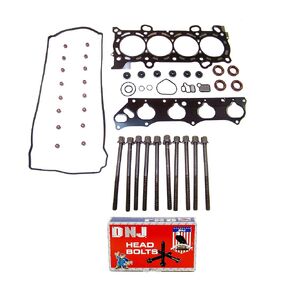 DNJ HGB228 Cylinder Head Gasket Set with Head Bolt Kit for 2003-2011 Honda Accord 2.4L 2354cc 144cid L4 DOHC