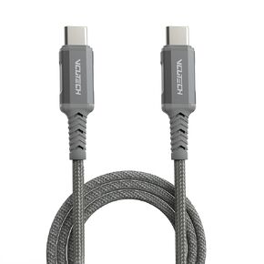 VCUTECH Lightning Data Cable to USB-C 1.1 ft/35 cm MFI Certified for DJI Mini 3 Pro/Mini 2/Air 2S/Mavic Air 2/Mavic 3 Remote Controller OTG Extension Cable Cord Accessories, 90 Degree Fast Charging