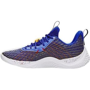 Curry 10 Dub Nation Mens Basketball Shoes (Blue/White)