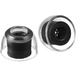 AZLA SednaEarfit XELASTEC 2/2 Pairs/TPE Replacement Earbuds Tips (L)