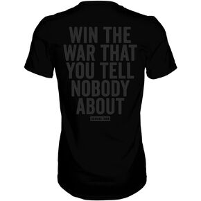 Combat Iron Men's Graphic Short Sleeve T-Shirt - Win The War That You Tell Nobody About Tee