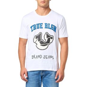 True Religion Men's Ss Spliced Hs Tee