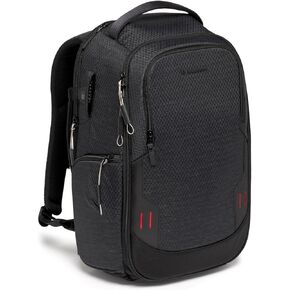 Manfrotto PRO Light Frontloader M, Professional Camera Backpack, Side and Front Access, Tripod Mount, Padded Backpack with Interchangeable Dividers, Black