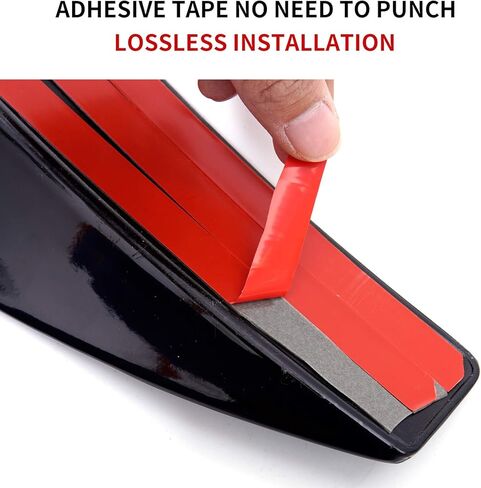 Xipoo Spoiler متوافق مع Tesla Model 3 Spoiler Trunk Spoiler Wing Rear Spoiler Wing Lip استبدال لـ 2017-2023 Tesla Model 3 الملحقات، أسود غير لامع in Kuwait