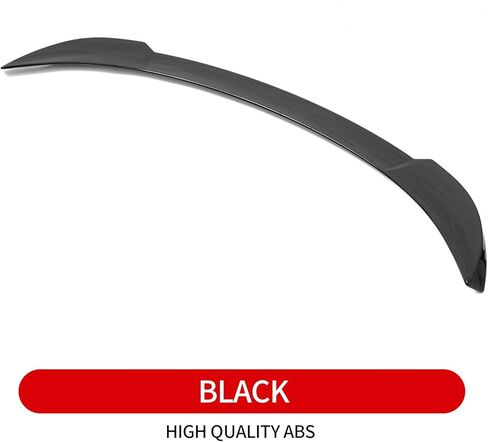 Xipoo Spoiler متوافق مع Tesla Model 3 Spoiler Trunk Spoiler Wing Rear Spoiler Wing Lip استبدال لـ 2017-2023 Tesla Model 3 الملحقات، أسود غير لامع in Kuwait