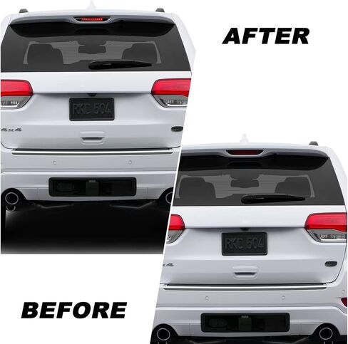 High Mount Stop LED Third Brake Light Fit For 2011-2017 Dodge Durango Jeep Grand Cherokee Dodge Caliber Jeep Compass(Smoke) in Saudi Arabia