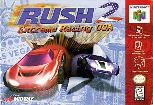 Rush 2 Extreme Racing USA - Nintendo 64 (Renewed) in Saudi Arabia