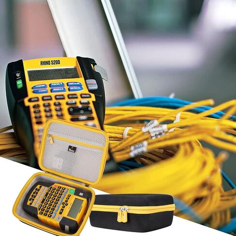 Mchoi Hard Portable Case Compatible with DYMO Industrial Label Maker Rhino 4200, Case Only in Saudi Arabia