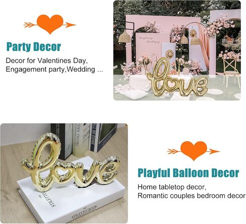 Small Light Pink Love Signs Letters for Home Decor - Sweet Love Signs Art Sculpture Tabletop Decorations for Valentines Day Table Decorations and Anniversary&Wedding Engagement Party Gift for Couples in Saudi Arabia