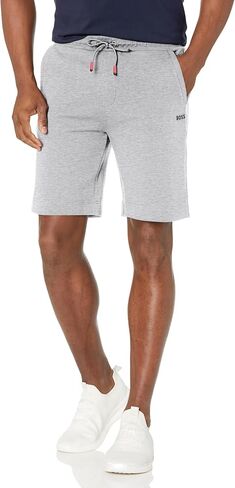 BOSS Men's Multi Colored Logo Pocket Jersey Shorts in Saudi Arabia
