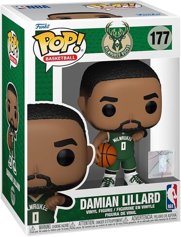 Funko Pop! NBA: Bucks - Damian Lillard in Saudi Arabia