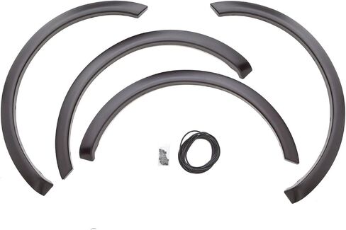Lund SX314T Elite Series Black Sport Style Textured Front and Rear Fender Flare - 4 Piece in Saudi Arabia